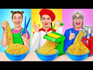 Кулинарный Челлендж_ Я против Бабушки _ Смешные моменты от TeenDO Challenge