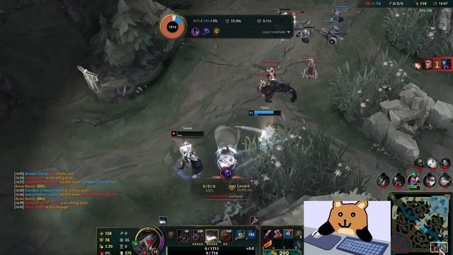 ON HIT TWISTED FATE CARDS MELT ENEMIES! - League of Legends смотреть онлайн