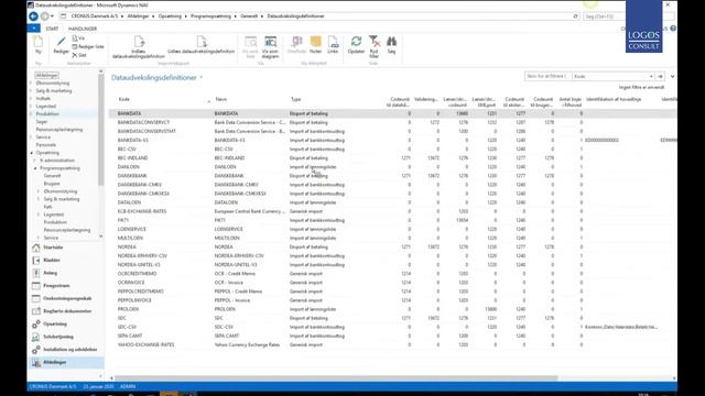 Import af løn-fil i Microsoft Dynamics NAV смотреть онлайн
