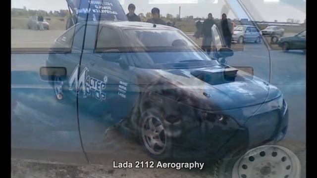 #855. Lada 2112 Aerography [RUSSIAN AUTO TUNING] смотреть онлайн
