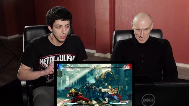 ВЗРОСЛЫЕ И МОЛОДЫЕ ИГРАЮТ В STREET FIGHTER V смотреть онлайн