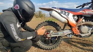 Обзор на мотоцикл KTM 450