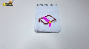 КНИГА из Minecraft - РИСУНКИ ПО КЛЕТОЧКАМ - PIXEL ART BOOK