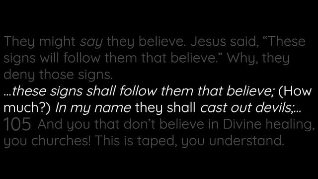 What is the Message of the Church? ~ Rev William Branham смотреть онлайн