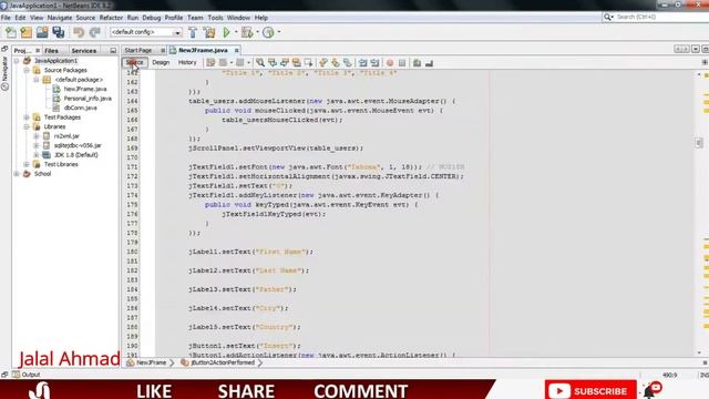 Java SWING #37 - Change Label Text on Button Click Java Netbeans смотреть онлайн