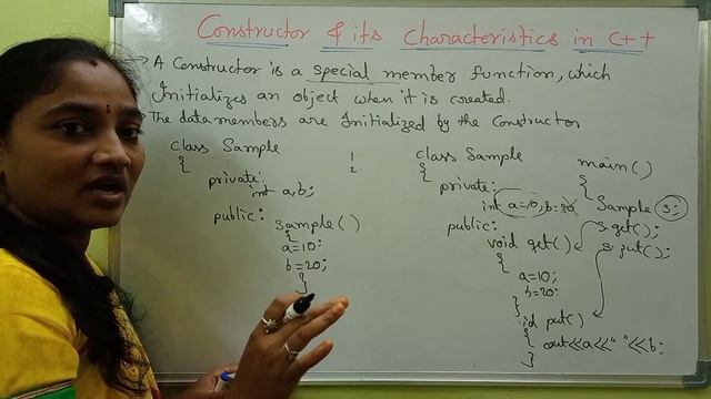 C++||What is Constructor & Its Characteristics in C++||C++ Tutorial in Telugu||Telugu Scit Tutorial смотреть онлайн