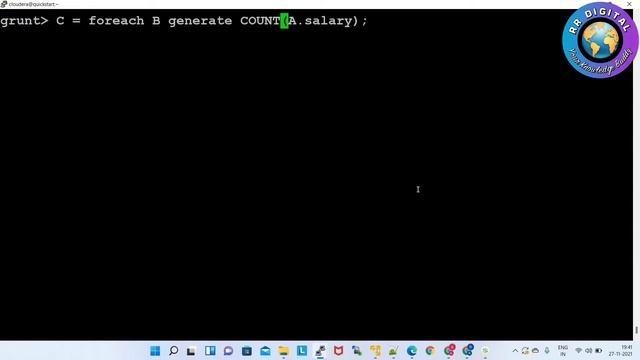 Eval Functions In Apache Pig || Diff, Count, Count_Star, Cross, Union || Aggregate functions In Pig смотреть онлайн
