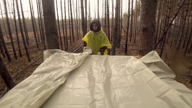 Building my log cabin alone in the woods. Log floor. Part 7. смотреть онлайн