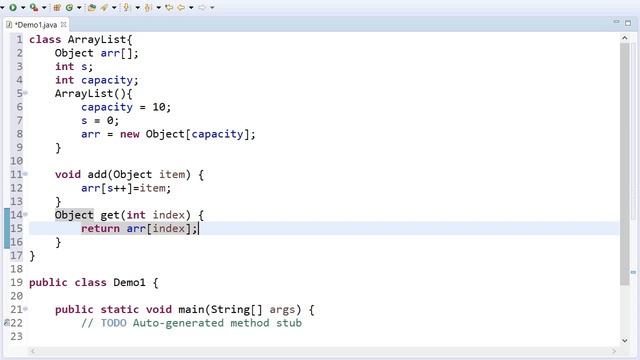 How to implement an ArrayList in Java from scratch смотреть онлайн