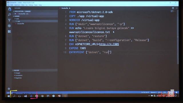 Selcuk Usta // 26 Ekim 2017 // Docker İle Konforlu Geliştirme Ortamı смотреть онлайн