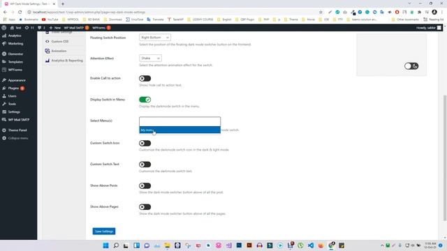 How to use WP Dark Mode switch in menu смотреть онлайн