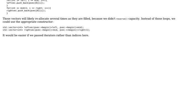 C++ Merge Sort Algorithm (3 Solutions!!) смотреть онлайн