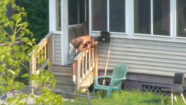 Crazy Neighbors: Drunk, Vomiting  And In Pain