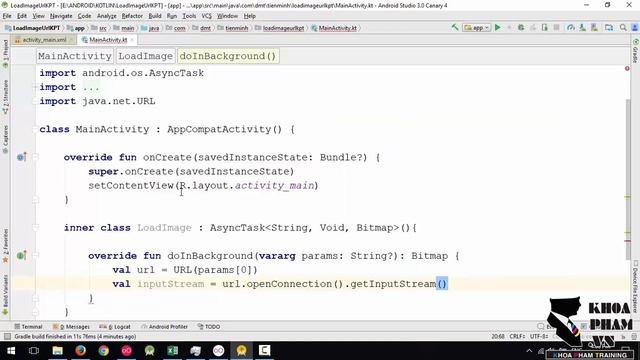 Lập trình Android (Kotlin) - Bài 26: Load hình ảnh từ internet смотреть онлайн