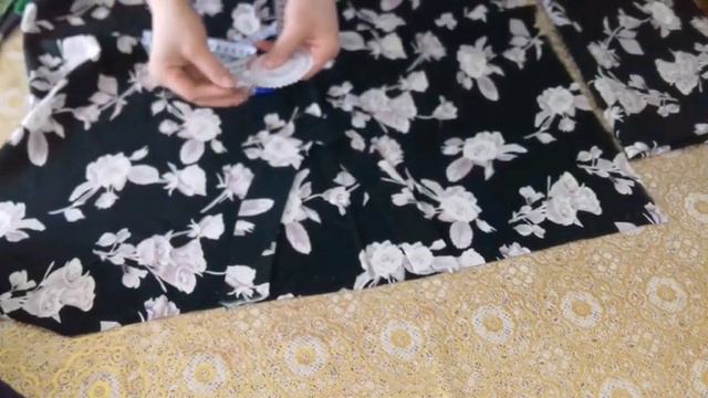 Кроим и шьем национальное платья смотреть онлайн