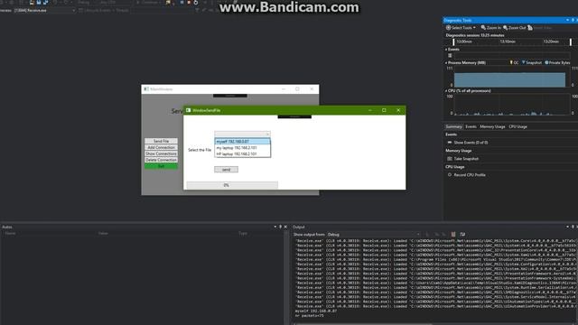 File Transfer Application with TCP made in .Net WPF смотреть онлайн