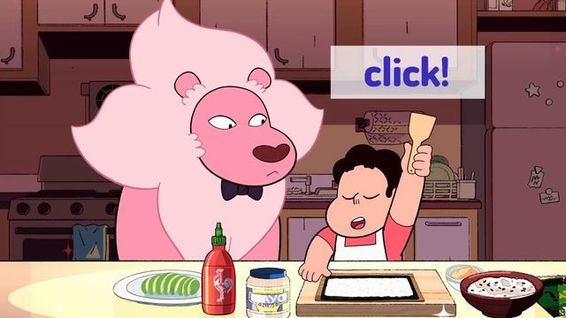 Cooking With Lion: Snack Sushi | Steven Universe | Cartoon Network смотреть онлайн