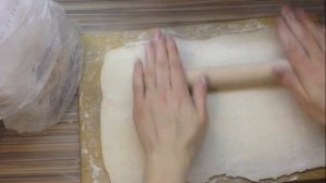 Слойки +с творогом из бездрожевого слоёного теста. Простой и быстрый рецепт