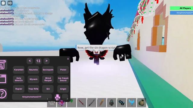 How to change the color on the SIN DRAGON script | Roblox Scripts смотреть онлайн