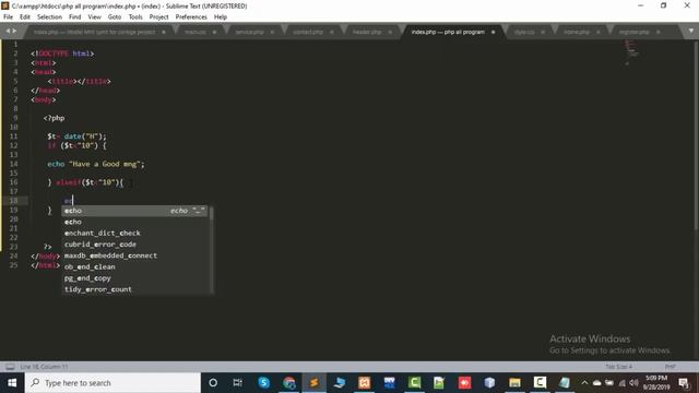 if elseif else condition in English-Hindi | Coding Expert Technologies смотреть онлайн