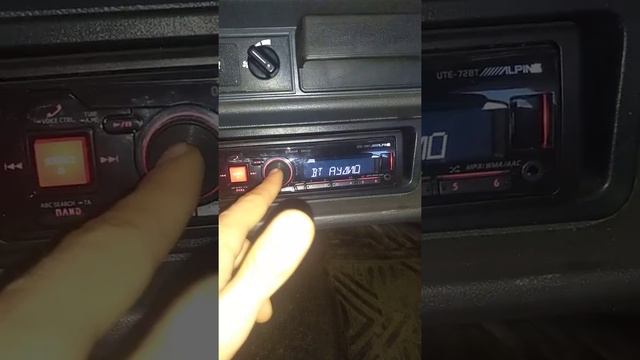 Как настроить  Alpine UTE72BT качественная настройка, подключение.