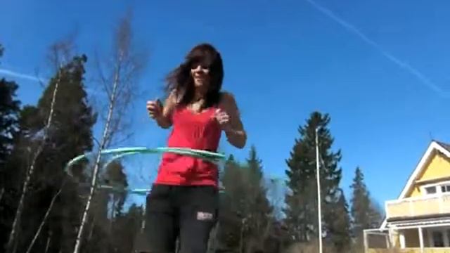 Sandra rockar loss på vändplan ;) смотреть онлайн
