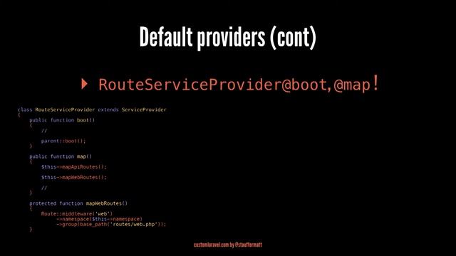 Matt Stauffer - Custom Laravel смотреть онлайн