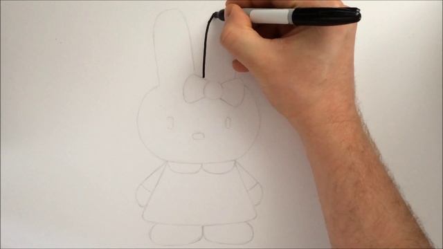 How To Draw Hello Kitty Bunny Step By Step смотреть онлайн