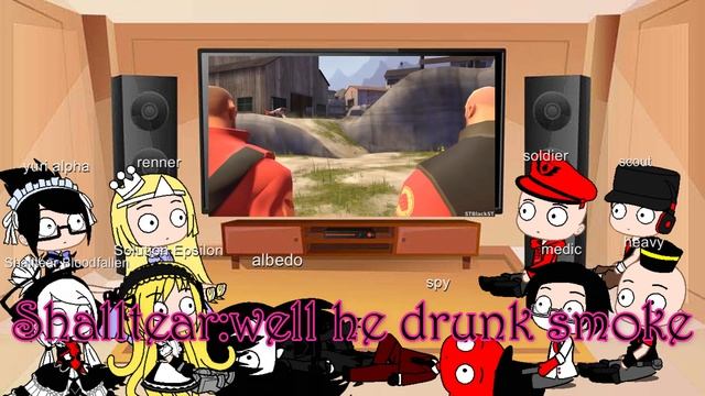 Overlord+tf2 React To Tf2 Stblackst Monday Trouble