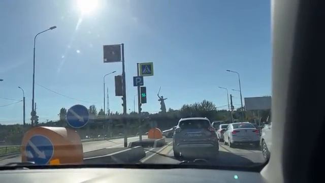 Разгрузился в ГОРОДЕ-ГЕРОЕ #ВОЛГОГРАДЕ, прогулка по городу!!! смотреть онлайн