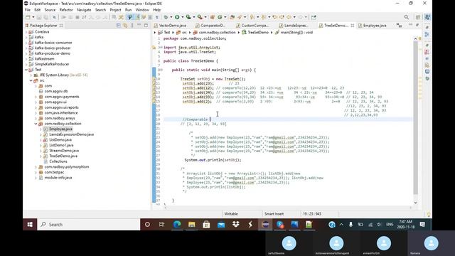 Treeset Comparator Comparable: Part1 смотреть онлайн