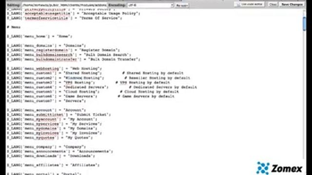 WHMCS Themes - How to re-name one of our default 6 pages for any type of product/service смотреть онлайн
