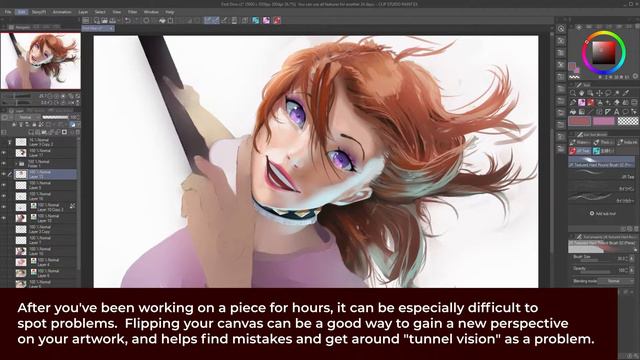 Painting Tutorial CLIP STUDIO PAINT | The Easiest Way To Draw Poses! | Painting Process