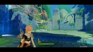 Врата орла и сбор слëз Двалина|Genshin impact прохождение