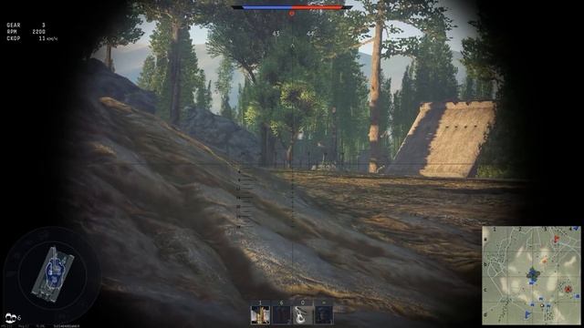 War Thunder : T30 - Новогодний Мистер Говняшка