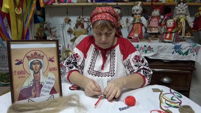 Мастер-класс по изготовлению обрядовой куклы "Параскева-льняница" смотреть онлайн