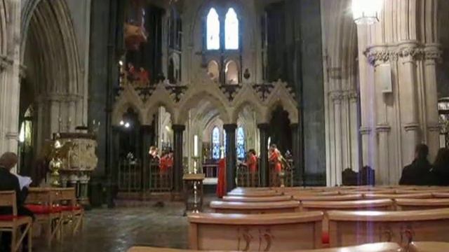CHOIR of Christ Church Cathedral Dublin Ireland (The Cathedral of the Holy Trinity) смотреть онлайн
