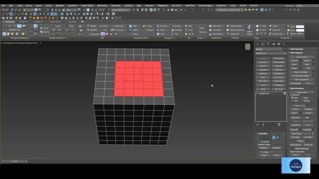 3DS max polygon selection you need to know | Hanora 3D смотреть онлайн