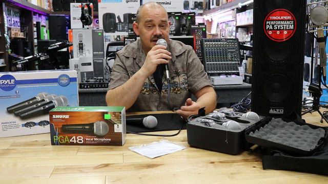 Review of Pyle 3 Piece Professional Dynamic Microphone Kit Cardioid Unidirectional смотреть онлайн