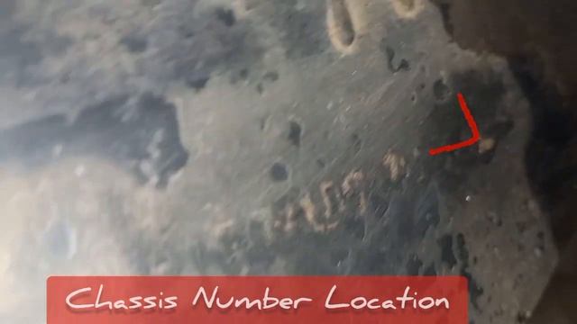Ssangyong MUSSO Chassis And Engine Number Location