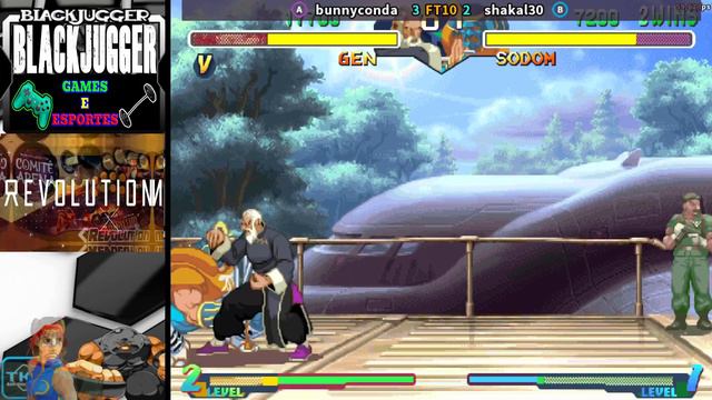 Street Fighter Alpha 2: Bunnyconda Vs Shakal30 - FT10 смотреть онлайн