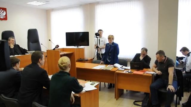 Рассмотрение ходатайства защиты Некрасова об отводе нового прокурора смотреть онлайн