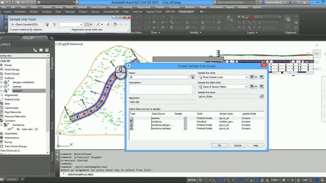 Autodesk AutoCAD Civil3D Mokymai