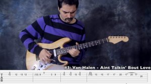 ТОП 5 СОЛО для новичков на электрогитаре (с табами)