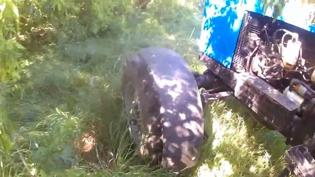 Грабление (валкование) сена!! Сам косил, сам граблю!! 2020год смотреть онлайн