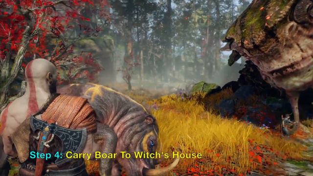 God of War: Unlock Hidden Boar Cutscene - Hildisvini Explained (God of War 4 PS4 2018) смотреть онлайн