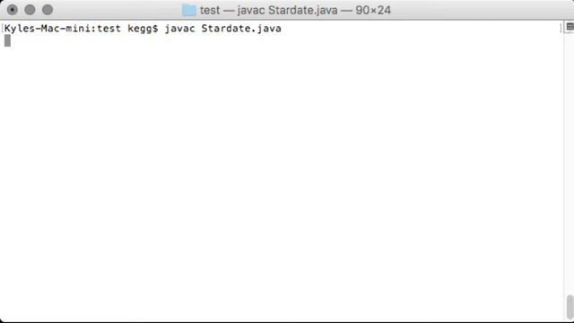 Output Stardates Using Java смотреть онлайн