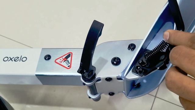 Oxelo Adult Kick Scooter Town 5XL - Blue | Decathalon смотреть онлайн