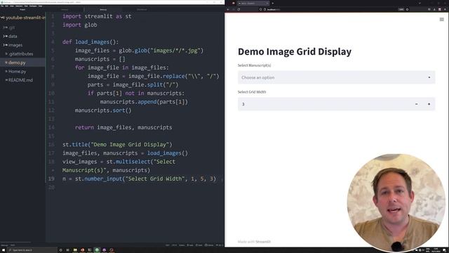 How to Create an Image Grid with Streamlit using Columns (Easy Tutorial) смотреть онлайн