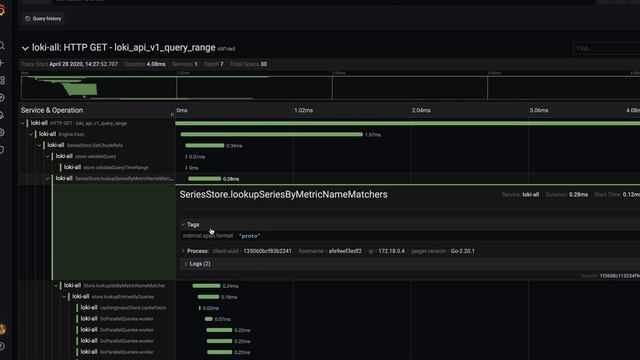 Grafana 7.0 feature: Trace view смотреть онлайн